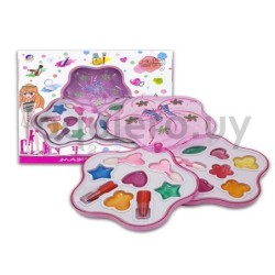 Pinturas, maquillaje, niña    .