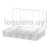 Organizador transparente x 9re.