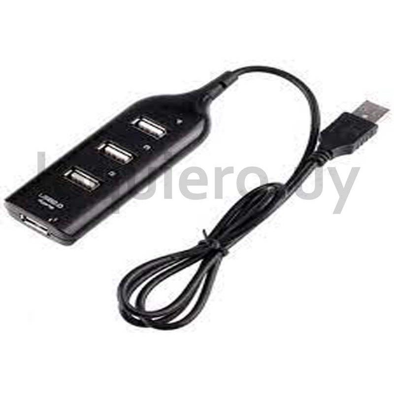 Hub USB 4 puertos 2.0         .