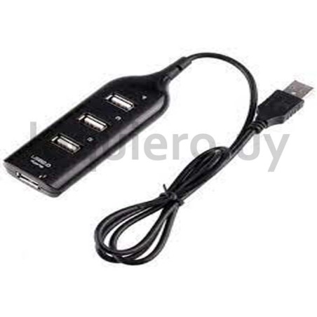 Hub USB 4 puertos 2.0         .