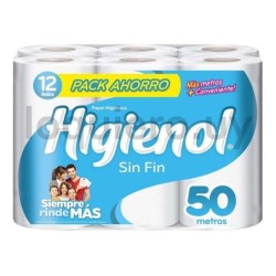 Papel Sin Fin 60m x 12        .