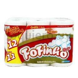 Papel Higiénico Fofinho 12x30m.