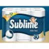 Papel higiénico Sublime x12   .