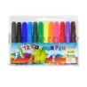 Marcador fibra gruesa x 12u.  .