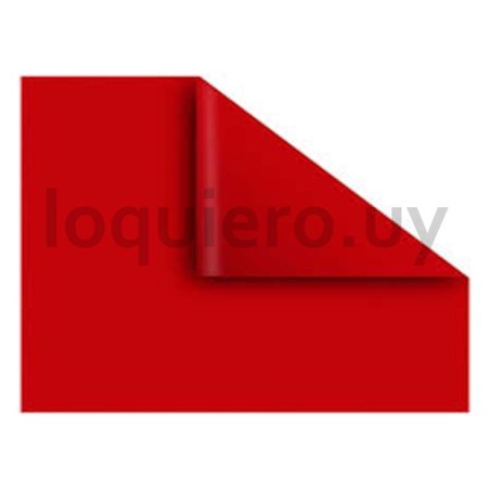 Papel Afiche 50x70 Rojo       .