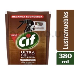 Cif lustra muebles sachet     .