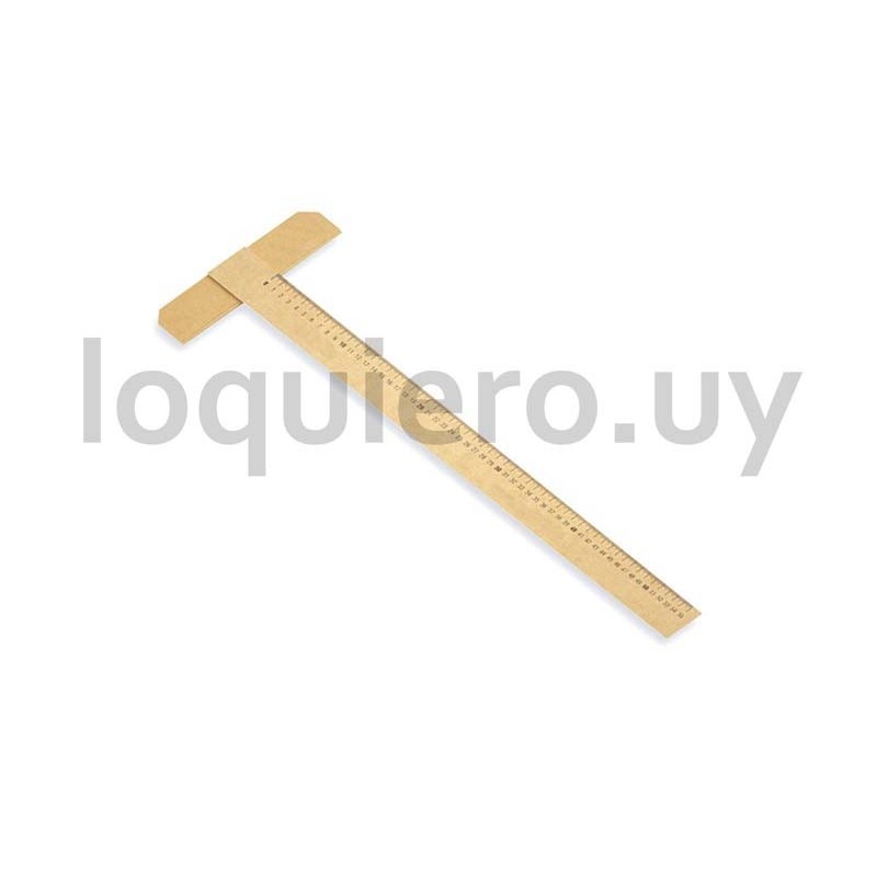 Regla T 55cm madera 5.5mm     .