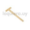 Regla T 55cm madera 5.5mm     .