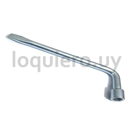 Llave para rueda 17mm tipo L  .