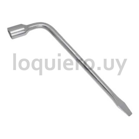 Llave para rueda 21mm tipo L  .