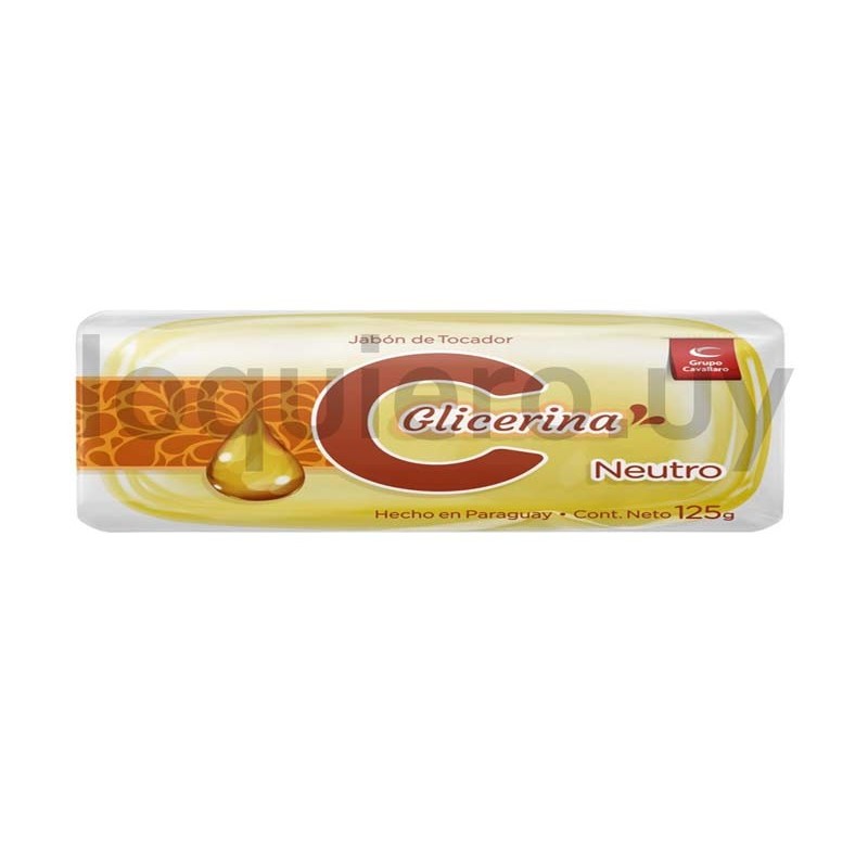 Jabón glicerina neutro  x3u.  .