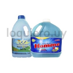 Combo Hommo 5L + suavizante 2L.