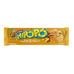 Galleta wafle 80g dulce leche .