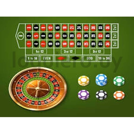 Juego de ruleta               .