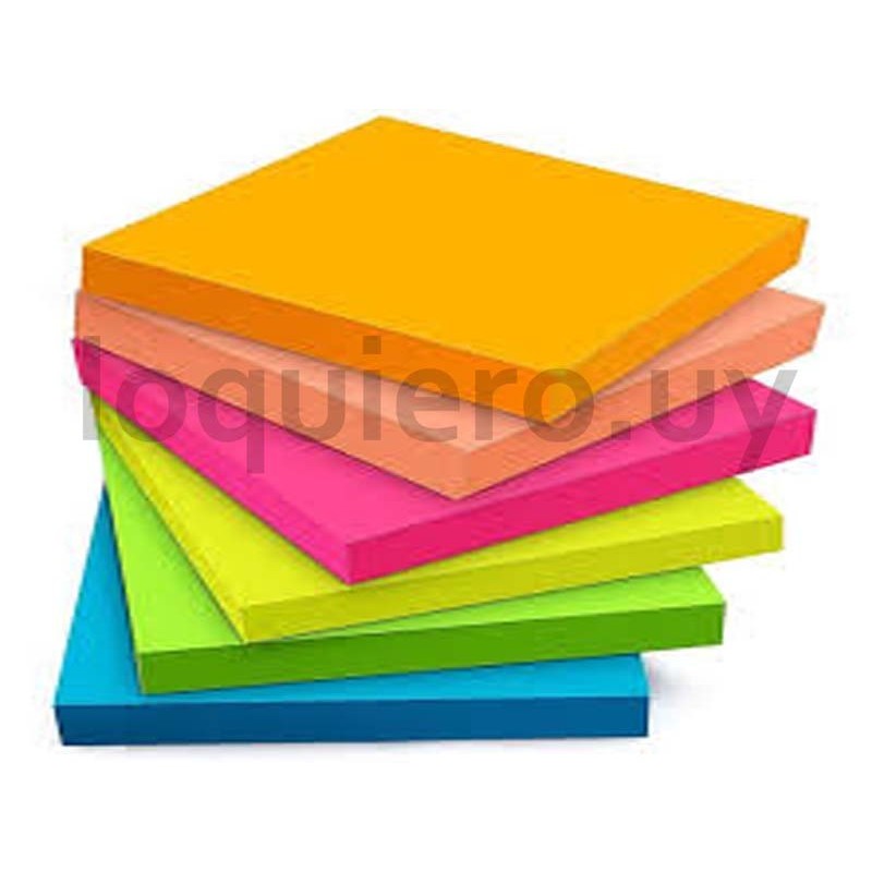 Papel Adhesivo post it        .
