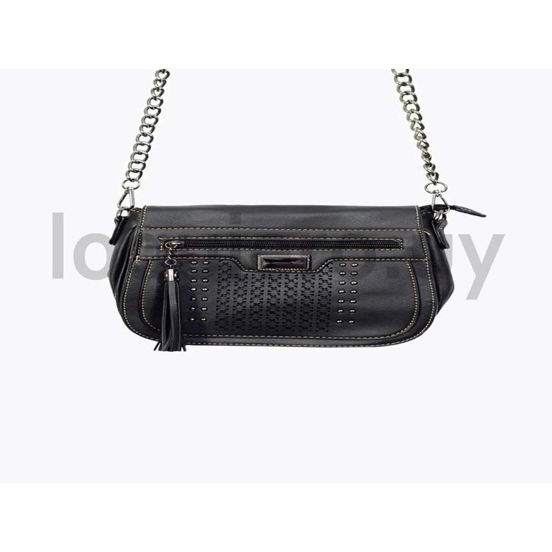 Cartera dama cuero            .