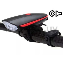 Luz led delantera p/ bicicleta.