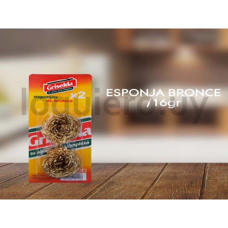Esponja bronce Griselda       .