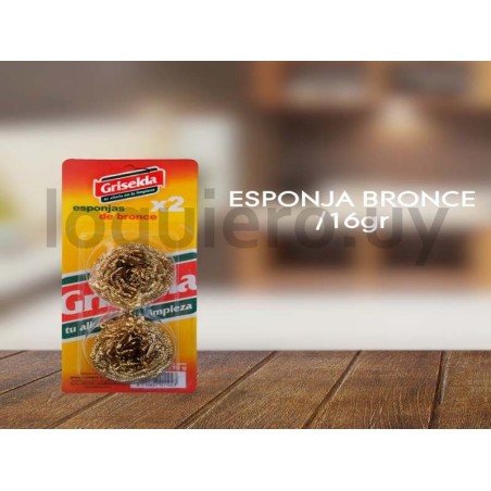 Esponja bronce Griselda       .