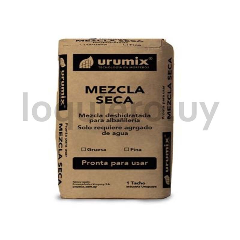 Mezcla seca fina              .