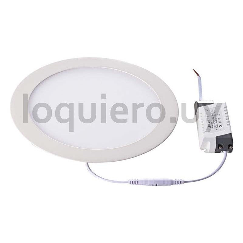 Spot led redondo 18W 3000K    .