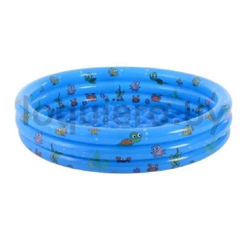 Piscina inflable 130cm x 35cm .