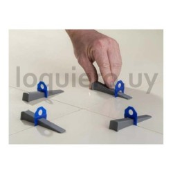 Cuña nivelación piso 50u.     .