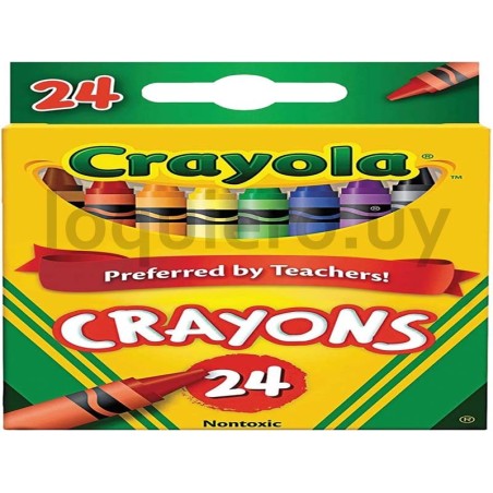 Crayolas x 24u.               .