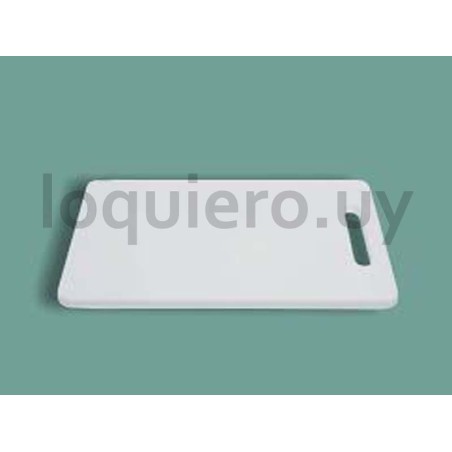 Tabla de picar, plástico 40x25.
