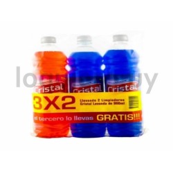 Pack 3x2 limpiatodo cristal   .