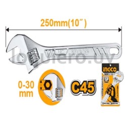 Llave francesa 10            ."