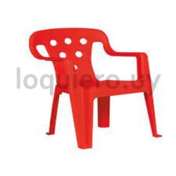 Silla infantil c/ apoya brazos.