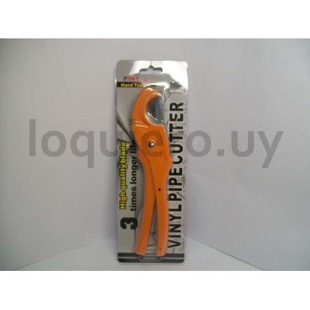 Tijera corta caño pvc  8     ."