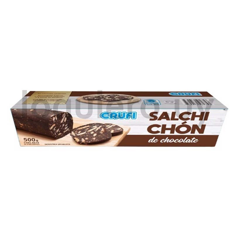 Salchichón de chocolate 500g. .