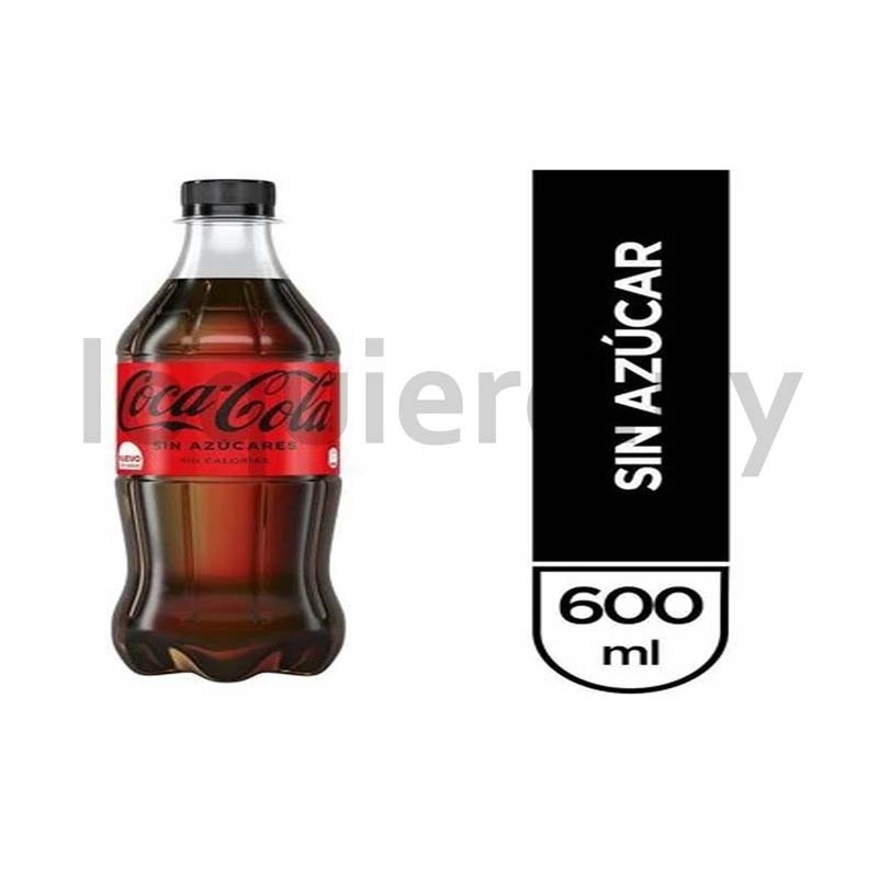 Coca Cola Zero 600ml          .