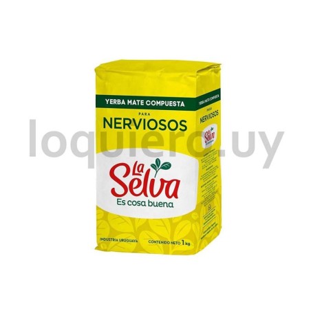 Yerba La Selva nerviosos 1kg  .