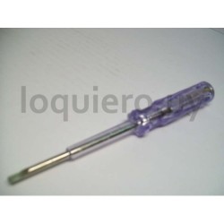 Destornillador tester         .