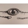 Pulsera con dije              .