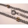 Collar / cadena acero         .