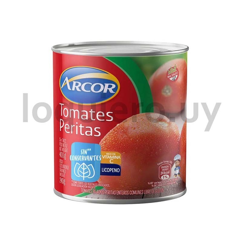 Tomate perita Las Acacias 400g.