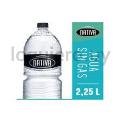 Agua Nativa sin gas 2.25lt.   .
