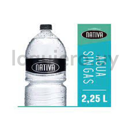 Agua Nativa sin gas 2.25lt.   .