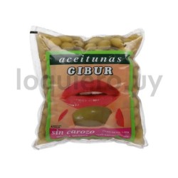 Aceituna Gibur 150gr. sin caro.