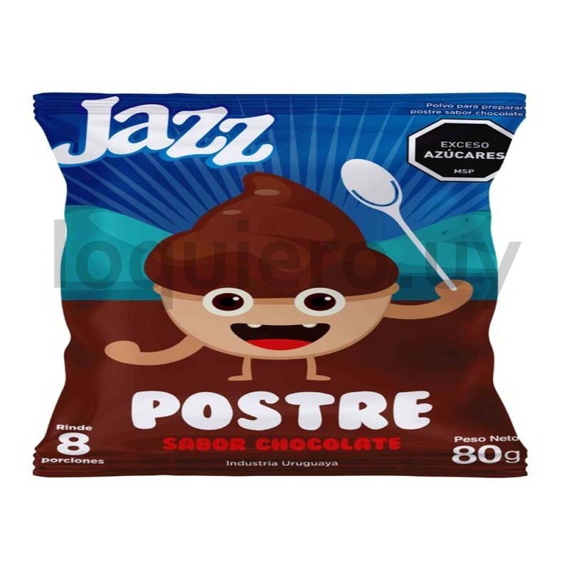 Postre Jazz chocolate 80g.    .