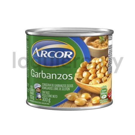 Garbanzos en lata 300g        .