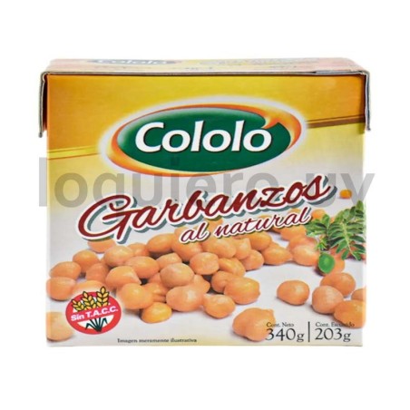 Garbanzos 300g Cololó         .