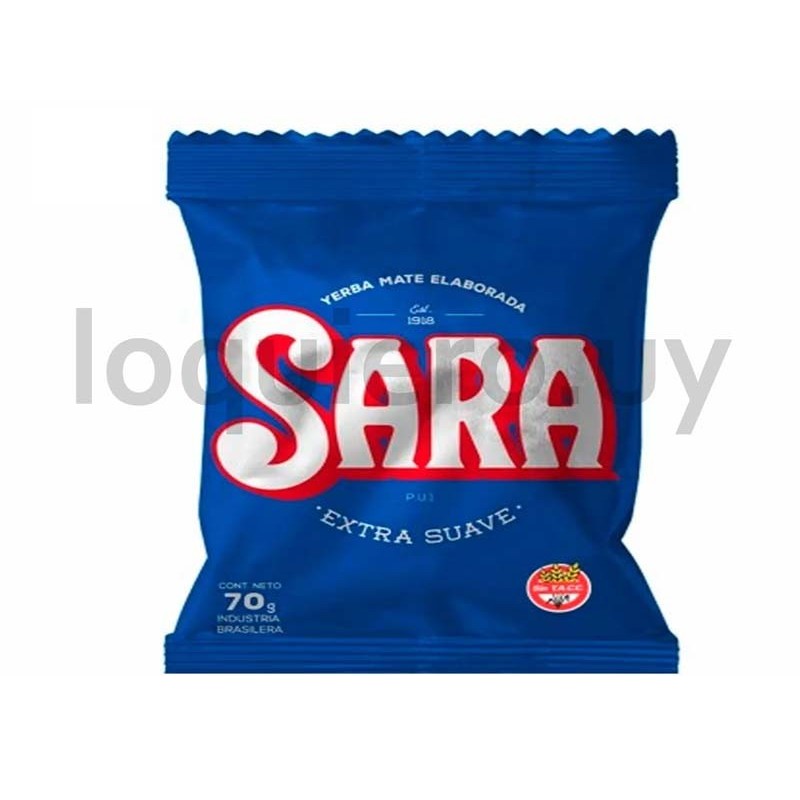 Yerba Sara suave 70g          .