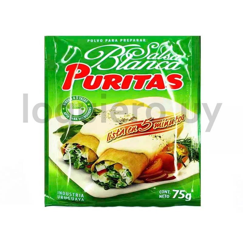 Salsa Blanca Puritas 75g      .