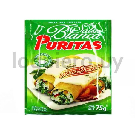 Salsa Blanca Puritas 75g      .
