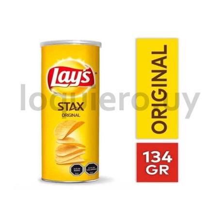 Lays stax original 134g       .